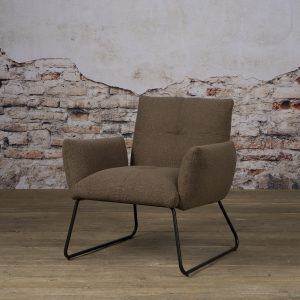 Fauteuil Dante Coffeechair Teddy Dark Brown
