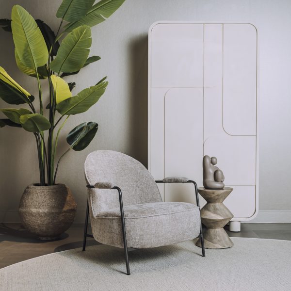 Fauteuil Amelia Beige