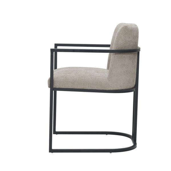 Armstoel Archi Stof Graphite - Afbeelding 4