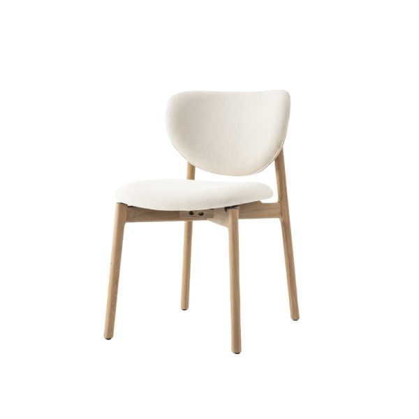 Complete  Eethoek Mello Rond Beige 150cm Stoel Pimonte - Afbeelding 5