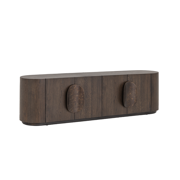 Tv meubel Allure Donker Bruin 150cm - Afbeelding 2