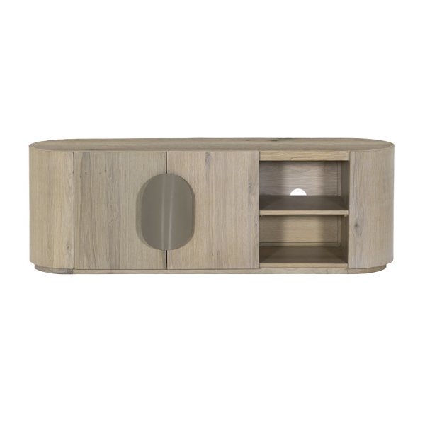 Tv meubel Allure White Wash 150cm - Afbeelding 3