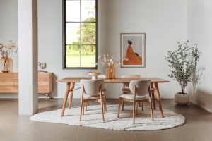 Eettafel Aura Naturel 240cm