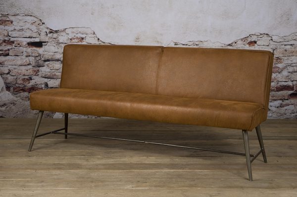 Eettafelbank Morris Gognac 155cm 