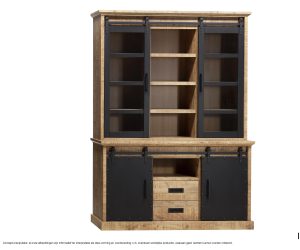 Buffetkast Steel Mango 160cm