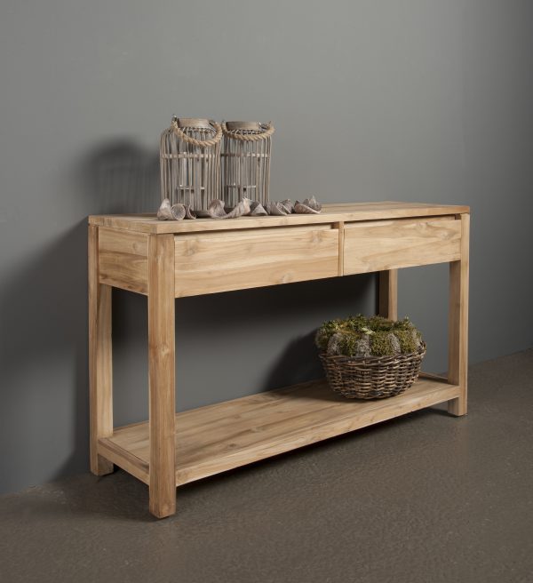 Sidetable Leeds Natural Teak 130cm 