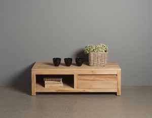 Tv Meubel Leeds Natural Teak 120cm