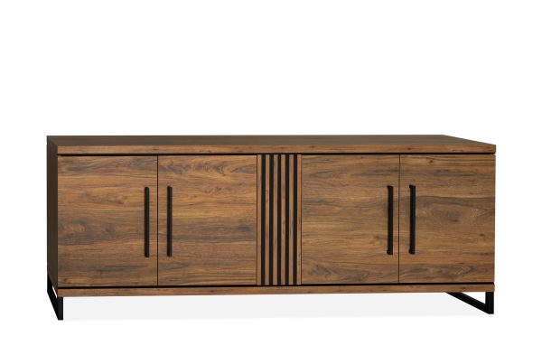 Dressoir Lyon Hout Sheesham Hufterproof 242cm