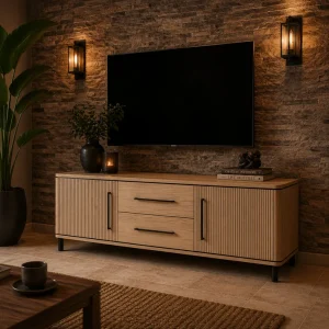Dressoir Laag Marit Blond Oak 180cm