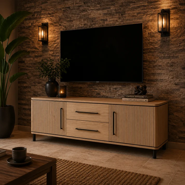 Dressoir Laag Marit Blond Oak 180cm