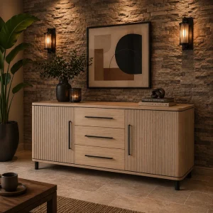 Dressoir Marit Blond Oak 180cm