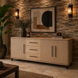 Dressoir Marit Blond Oak 240cm