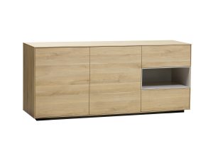 Dressoir Elly Blank Hout Hufterproof 182cm