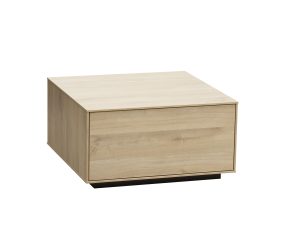 Salontafel Elly Blank Hout Hufterproof Vierkant 67cm