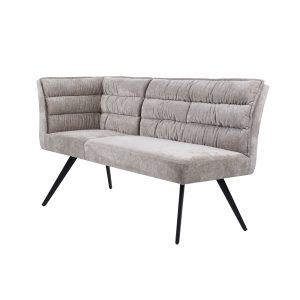 Eetkamerhoekbank Rosora Rechts 100cm Stof Beige