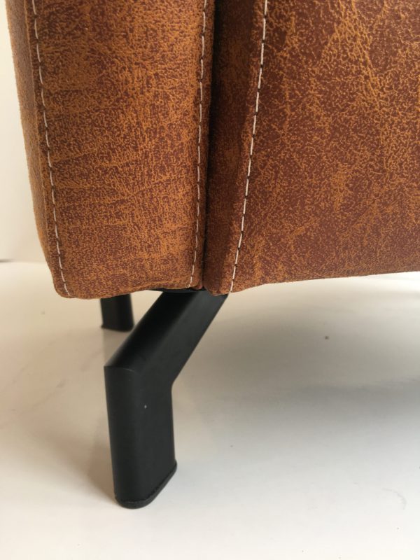 Kinderfauteuil Tekkie 1 zits Hufterproof Cognac