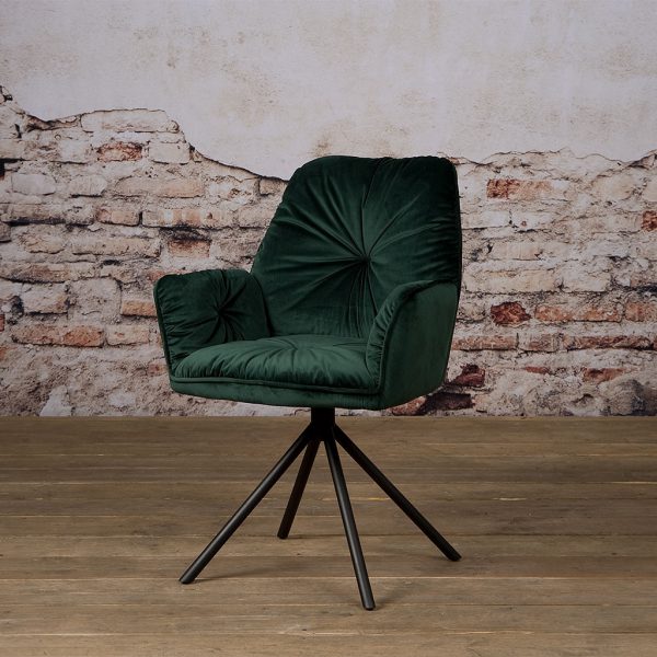 Armstoel Palma Green Bluvel Towerliving
