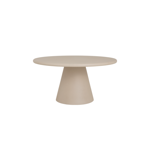 Complete  Eethoek Mello Rond Beige 150cm Stoel Pimonte - Afbeelding 3