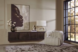 Tv Meubel Hangend Mincio Espresso 220cm