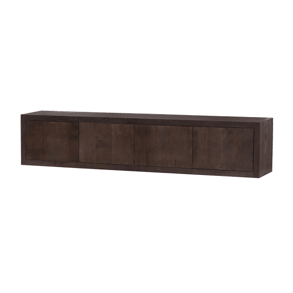 Tv Meubel Hangend Mincio Espresso 176cm