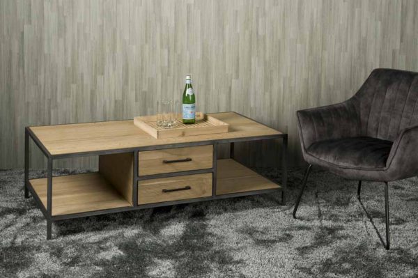 Coffee-table Luna Eikenhout 135cm Towerliving