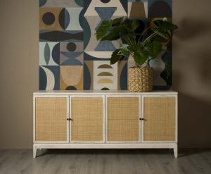 Dressoir Rota Mango hout 200cm