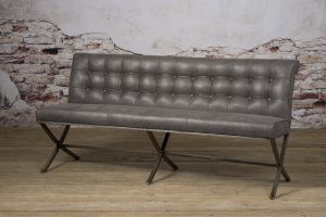 Eettafelbank Rohan Grey 155cm