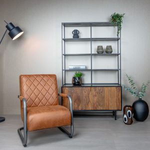 Fauteuil Civo Coffeechair Bull Cognac