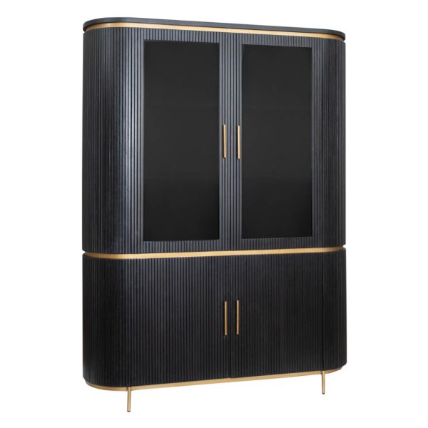 Buffetkast Ramazan Zwart 150cm