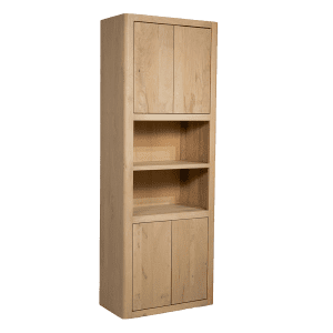 Opbergkast Met Openvakken Thuur Naturel 80cm