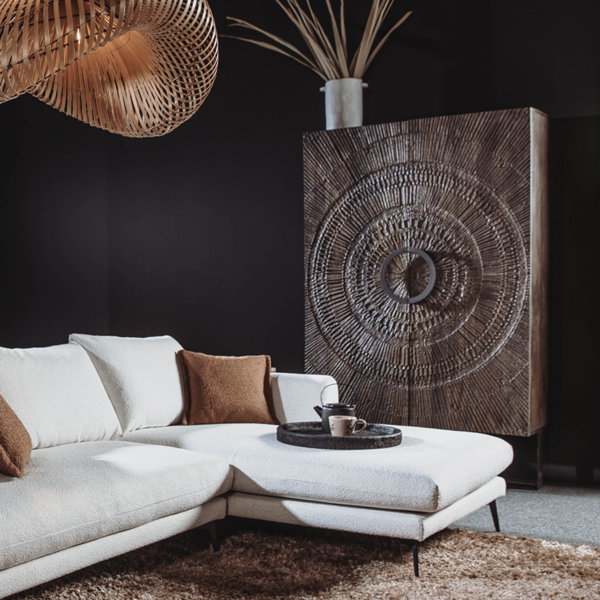 Opbergkast Padua Mud 120cm