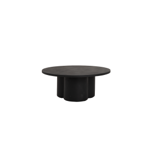 Salontafel Rond Palazzo Zwart 75cm