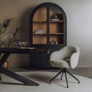 Armstoel Porto Stof Beige Draaibaar