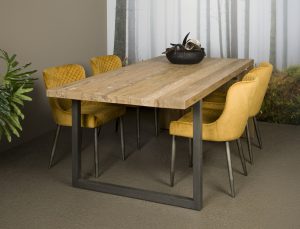 Eettafel Luton Gerecycled Teakhout Metal 260cm