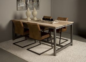 Eettafel Chester Gerecycled Teakhout 160cm