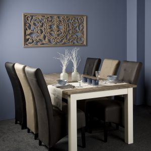 Eettafel Lisa Wit 220cm Towerliving OUTLET