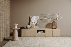 Tv Meubel Thuur Naturel 200cm