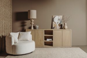 Dressoir Thuur Naturel 220cm