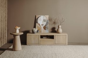 Tv Meubel Thuur Naturel 150cm