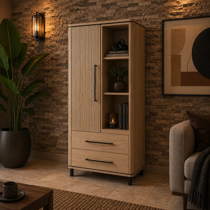 Wandkast Marit Blond Oak 89cm