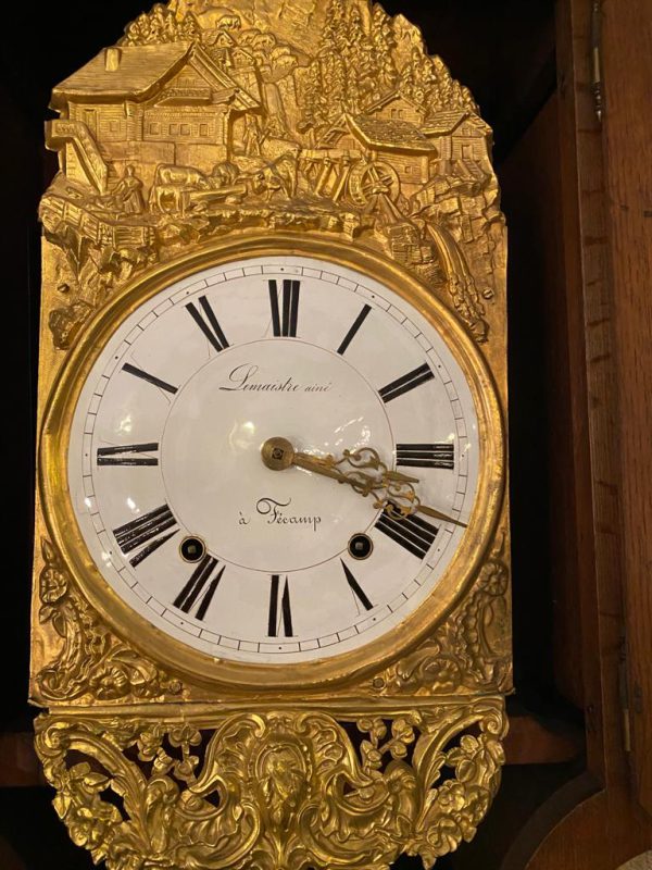 Paris Antiques Klok Comtoise Klok 12022,VERKOCHT - Afbeelding 4